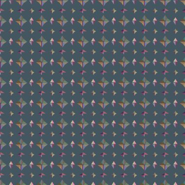 Soyut geometrik şekilli kusursuz desen