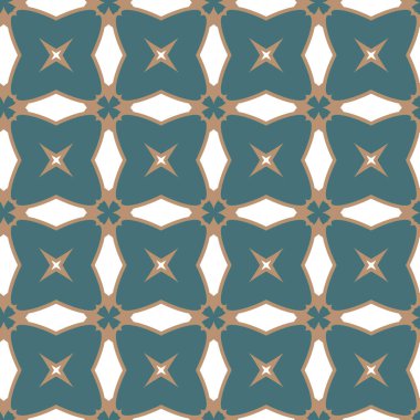 Soyut geometrik şekilli kusursuz desen