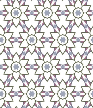 soyut dikişsiz geometrik desen resimleme arkaplanı