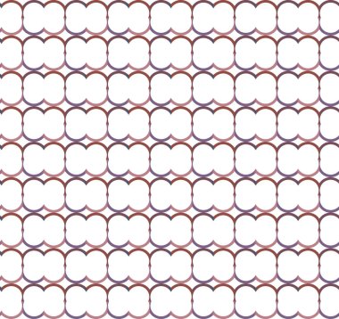 Geometrik şekilli kusursuz desen vektör çizimi