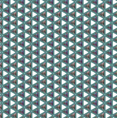 farklı geometrik şekillere sahip soyut, pürüzsüz desensiz vektör çizimi