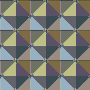 Soyut geometrik şekilli kusursuz desen