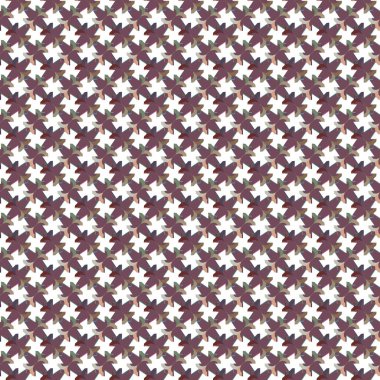 Soyut geometrik şekilli kusursuz desen