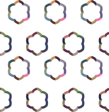 soyut dikişsiz geometrik desen resimleme arkaplanı 