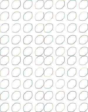 Kusursuz şablon, soyut duvar kağıdı, vektör illüstrasyonu 