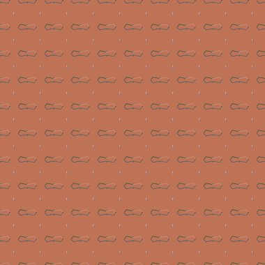 Geometrik şekilli kusursuz desen vektör çizimi