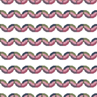 Geometrik şekilli kusursuz desen vektör çizimi