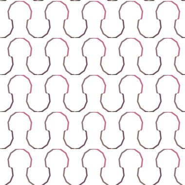 Tekrarlanan geometrik şekilli kusursuz desen, vektör illüstrasyonuName