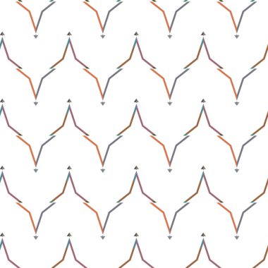 Soyut geometrik şekilli kusursuz desen