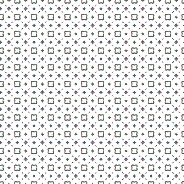 Patrón Ornamental Geométrico Sin Costuras Fondo Abstracto — Vector de stock