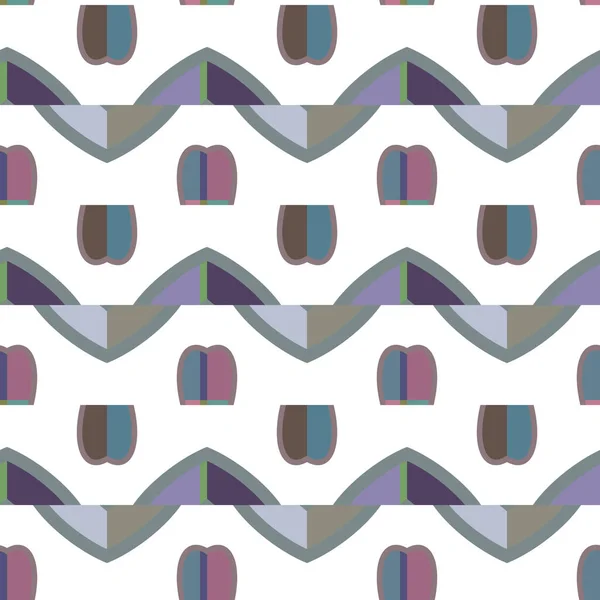 Texture Fond Abstraite Dans Style Géométrique Design Sans Couture — Image vectorielle