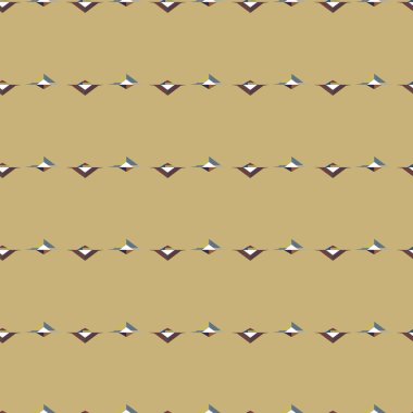 Geometrik şekilli kusursuz desen vektör çizimi