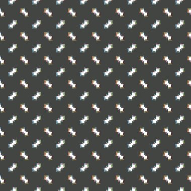 Soyut geometrik şekilli kusursuz desen