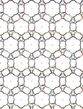 Geometrik süs tarzında soyut arkaplan dokusu. Kusursuz tasarım.