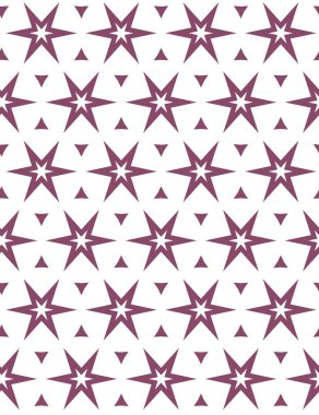 Geometrik şekilli kusursuz desen vektör çizimi