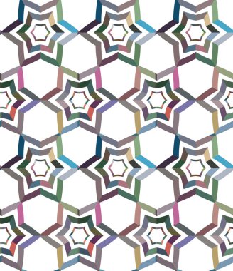 soyut dikişsiz geometrik desen resimleme arkaplanı 