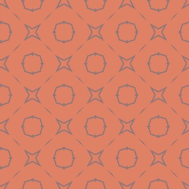 Tekrarlanan geometrik şekilli kusursuz desen, vektör illüstrasyonuName