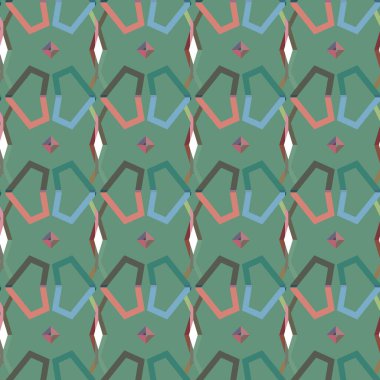 soyut dikişsiz geometrik desen resimleme arkaplanı