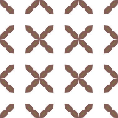 Geometrik şekilli kusursuz desen vektör çizimi