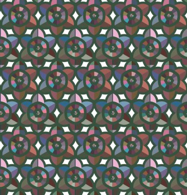 soyut dikişsiz geometrik desen resimleme arkaplanı 