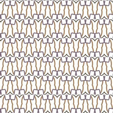 Geometrik şekilli kusursuz desen vektör çizimi