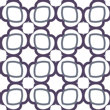 Geometrik şekilli kusursuz desen vektör çizimi