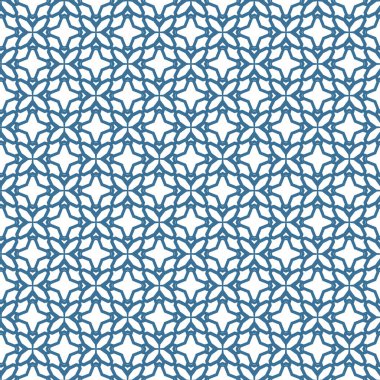 Geometrik şekilli kusursuz desen vektör çizimi