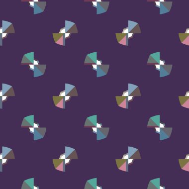 Soyut geometrik şekilli kusursuz desen