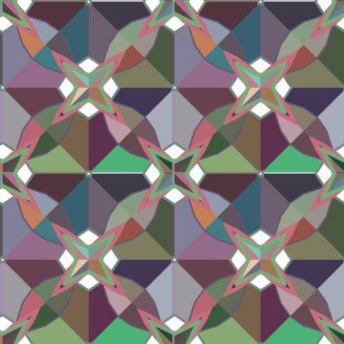 soyut dikişsiz geometrik desen resimleme arkaplanı