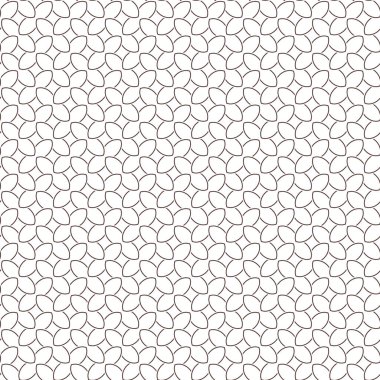 Geometrik şekilli kusursuz desen vektör çizimi
