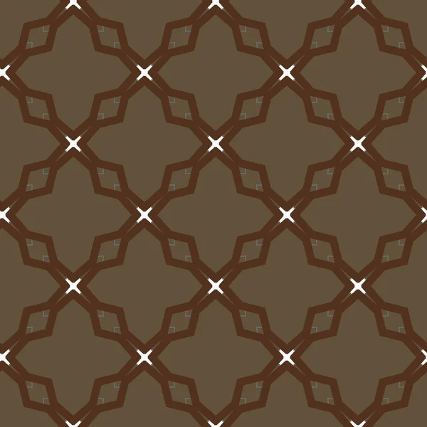 Patrón Ornamental Geométrico Sin Costuras Fondo Abstracto — Vector de stock