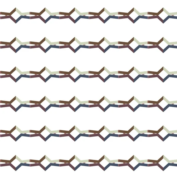 Modello Ornamentale Geometrico Senza Cuciture Sfondo Astratto — Vettoriale Stock