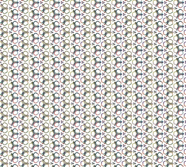 Motif Ornemental Géométrique Sans Couture Fond Abstrait — Image vectorielle