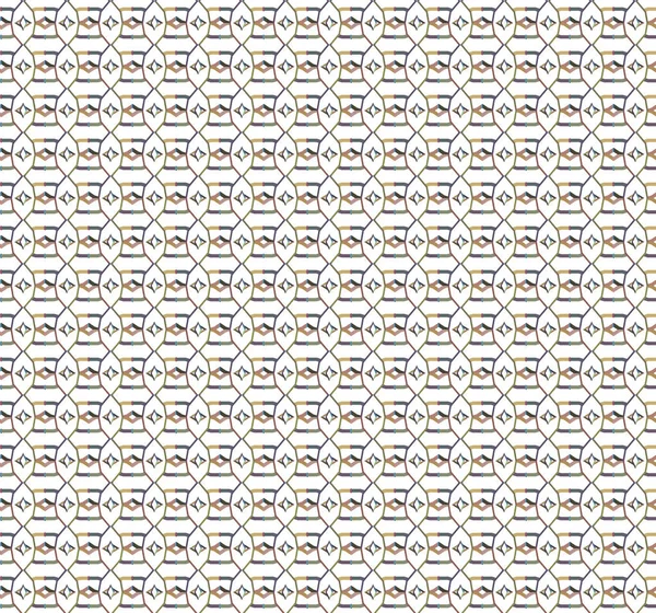 Бесшовный Геометрический Орнаментальный Узор Абстрактный Фон — стоковый вектор