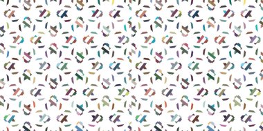 Tekrarlanan geometrik şekilli kusursuz desen, vektör illüstrasyonuName