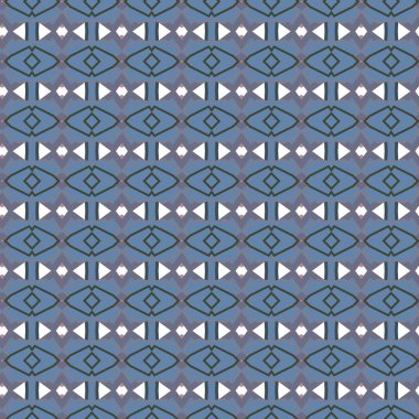 Soyut geometrik şekilli kusursuz desen