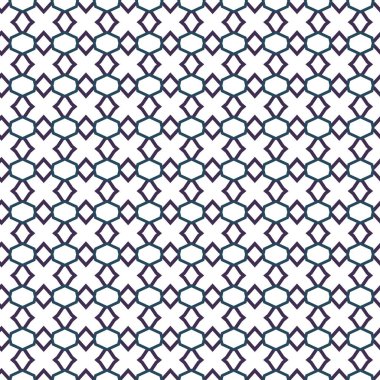 Geometrik şekilli kusursuz desen vektör çizimi
