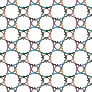 Kusursuz geometrik süs deseni. soyut arkaplan.