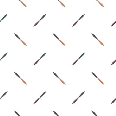 Soyut geometrik şekilli kusursuz desen