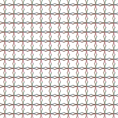 farklı geometrik şekillere sahip soyut, pürüzsüz desensiz vektör çizimi