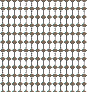 Geometrik şekilli kusursuz desen vektör çizimi