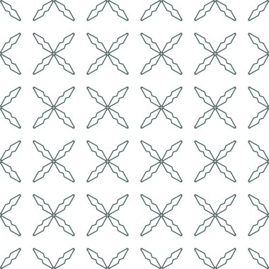 Tekrarlanan geometrik şekilli kusursuz desen, vektör illüstrasyonuName