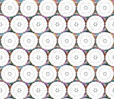 soyut dikişsiz geometrik desen resimleme arkaplanı 