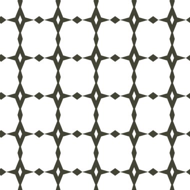 Geometrik şekilli kusursuz desen vektör çizimi