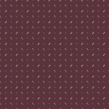 Soyut geometrik şekilli kusursuz desen