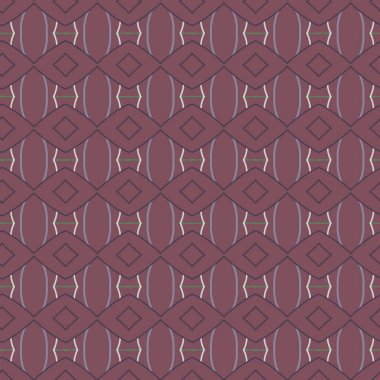 Geometrik şekilli kusursuz desen vektör çizimi