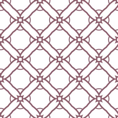 Geometrik şekilli kusursuz desen vektör çizimi