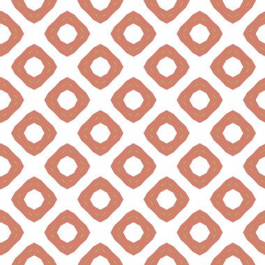 Geometrik şekilli kusursuz desen vektör çizimi