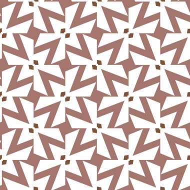 Geometrik şekilli kusursuz desen vektör çizimi