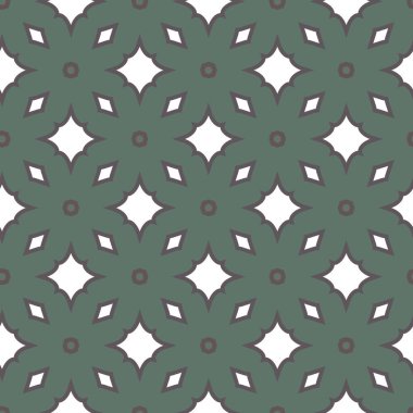 Geometrik şekilli kusursuz desen vektör çizimi